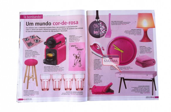 Produtos selecionados para o Outubro Rosa