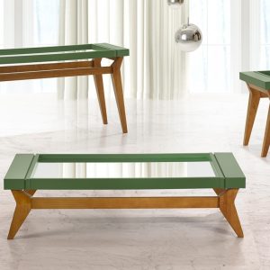 Mesa de Centro Crystal c/ espelho